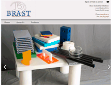 Tablet Screenshot of brastindustrialsolutions.com